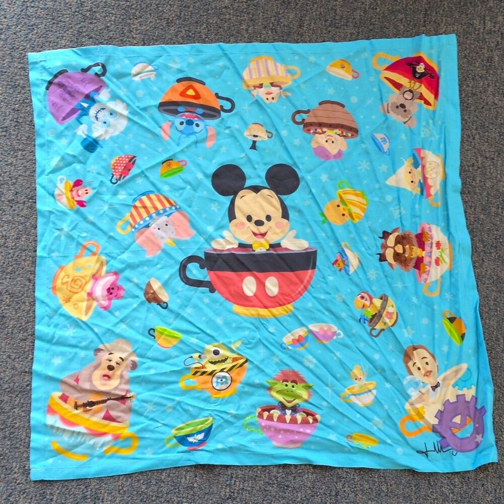 2021 Disney Parks Jerrod Maruyama Kerchief Magic Kingdom Cuties 50th Anniversary
